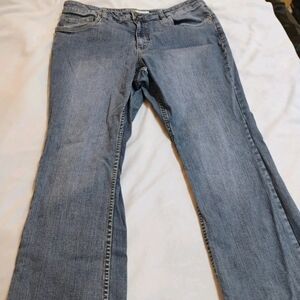 Coldwater Creek Women's Straight Leg Jeans - Light Blue